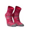 Hilly Mens Double Layered Ankle Socks (Magenta)
