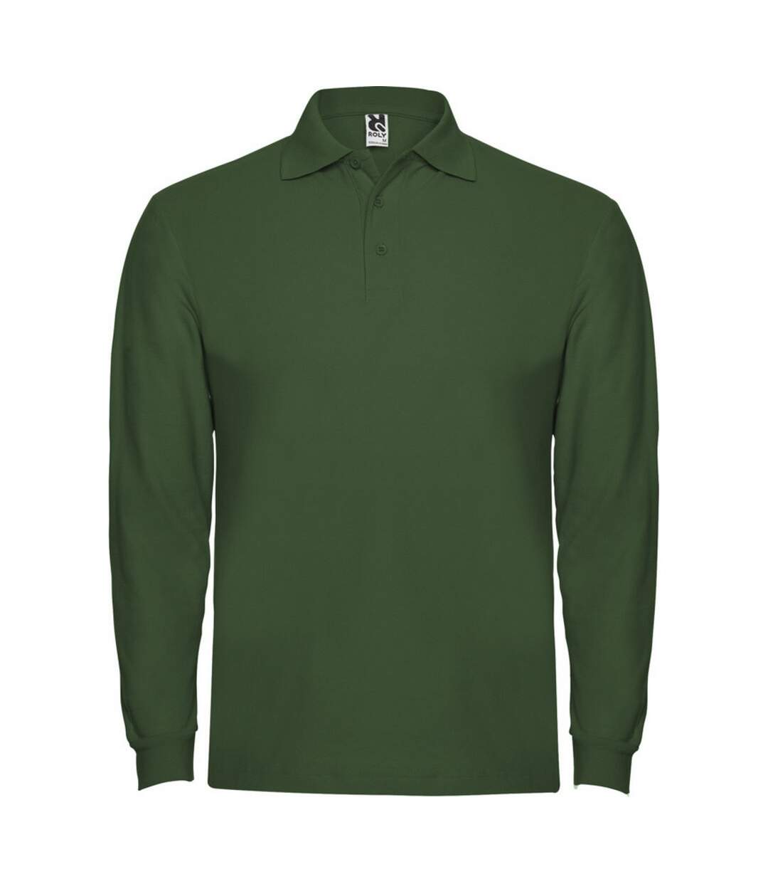 Polo estrella homme vert bouteille Roly