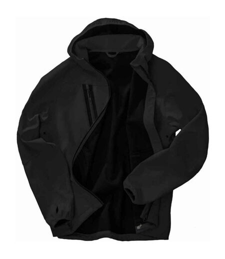 Veste softshell homme noir Result Genuine Recycled