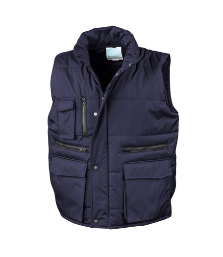 Veste Sans Manches Lance Homme Bleu Marine WORK-GUARD By Result