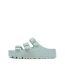 Sandales vert d'eau femme birkenstock florida flex-1
