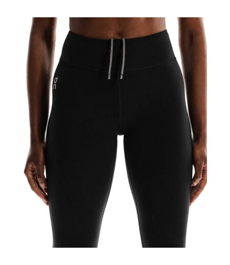 Womens/ladies Running Tights Black On Running