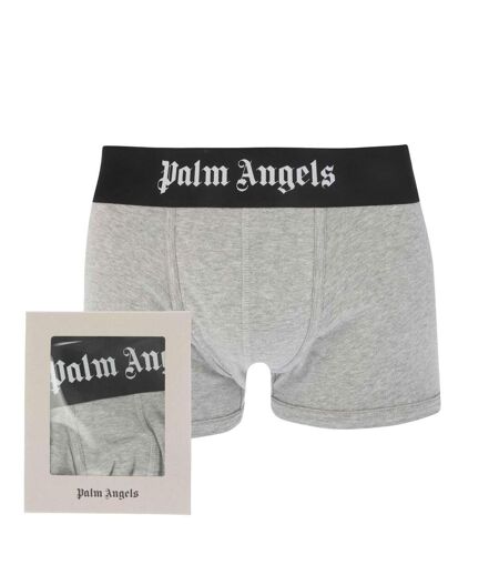 Mens Boxer Shorts Grey-white Palm Angels