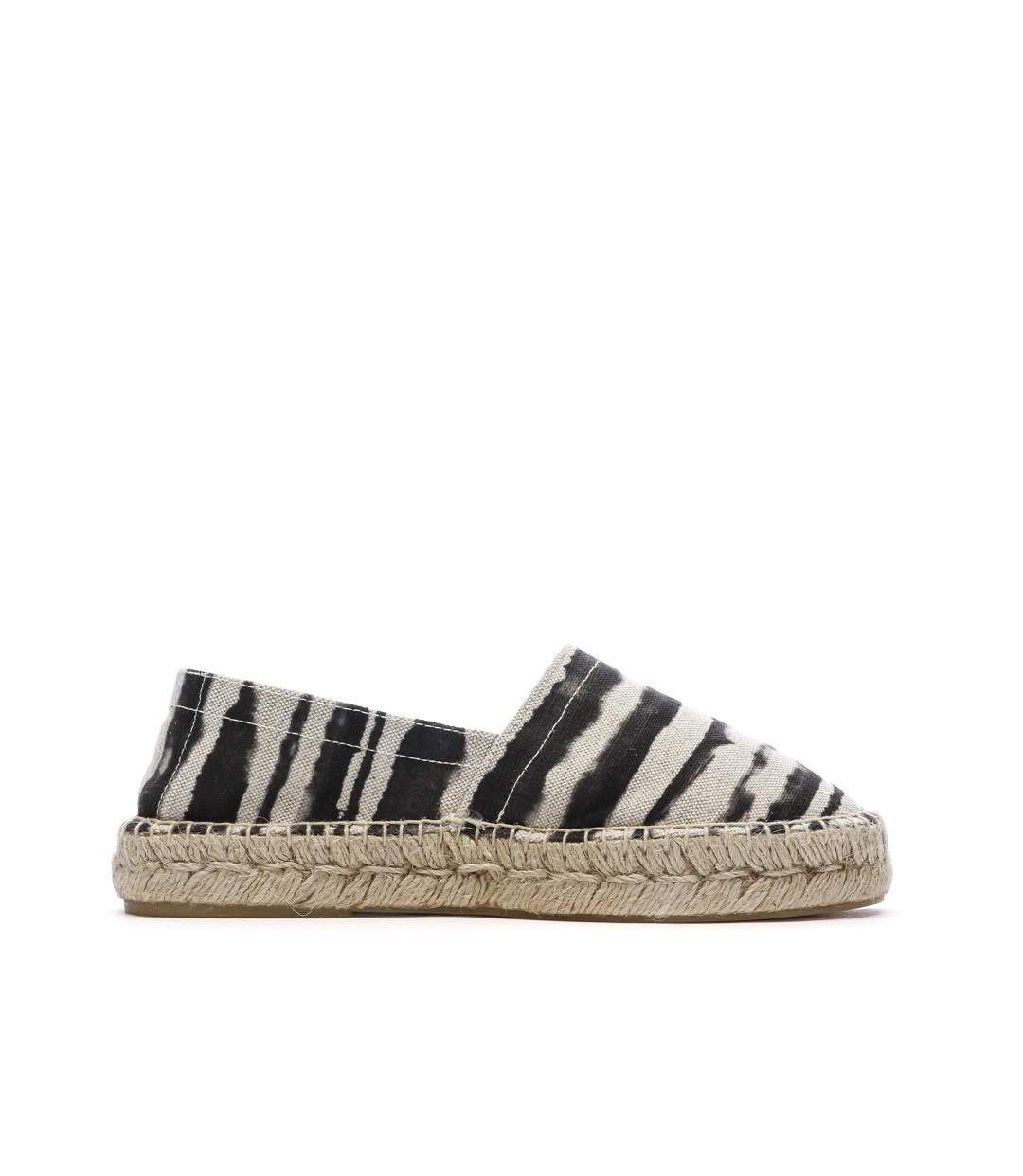 Espadrilles beige/noires femme pare gabia anitz-2