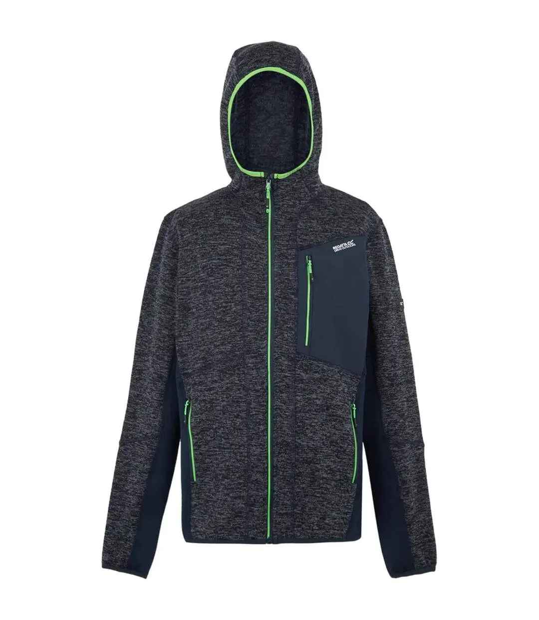 Veste Polaire Alven Homme Bleu Marine Chiné Bleu Marine Regatta-1