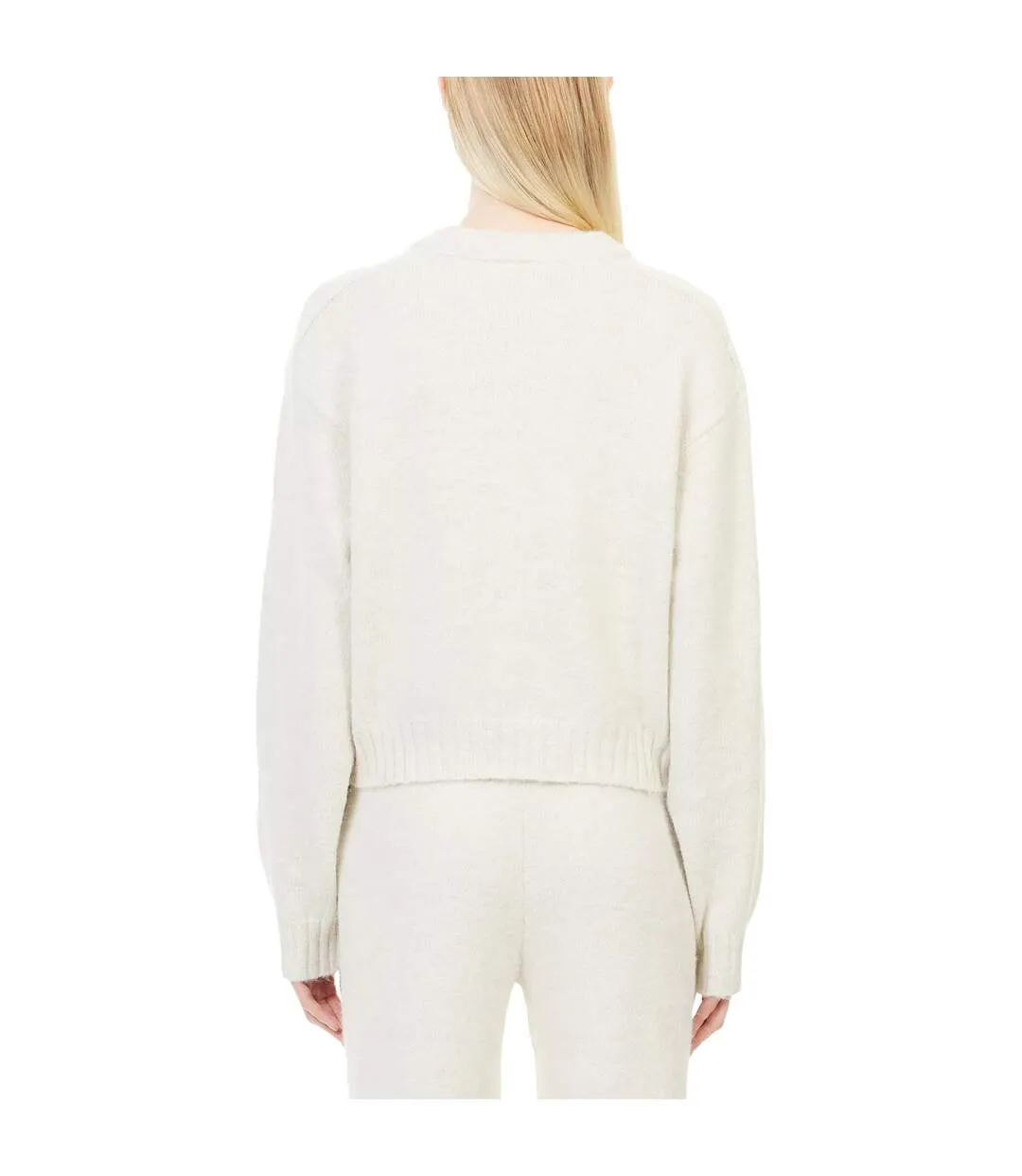 Womens/ladies Relaxed Fit Jumper Beige Couture Club-3