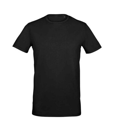 SOLS Mens Millenium Stretch T-Shirt (Deep Black) - UTPC5358