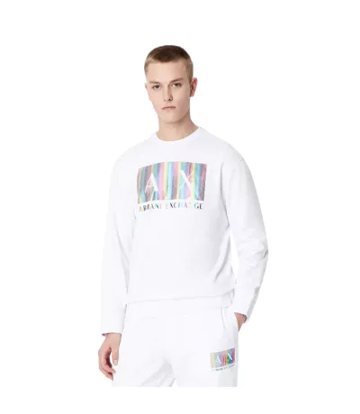 Sweat Homme Blanc Armani Exchange