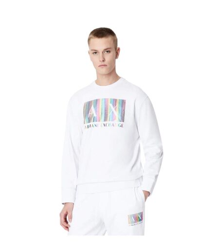 Sweat Homme Blanc Armani Exchange