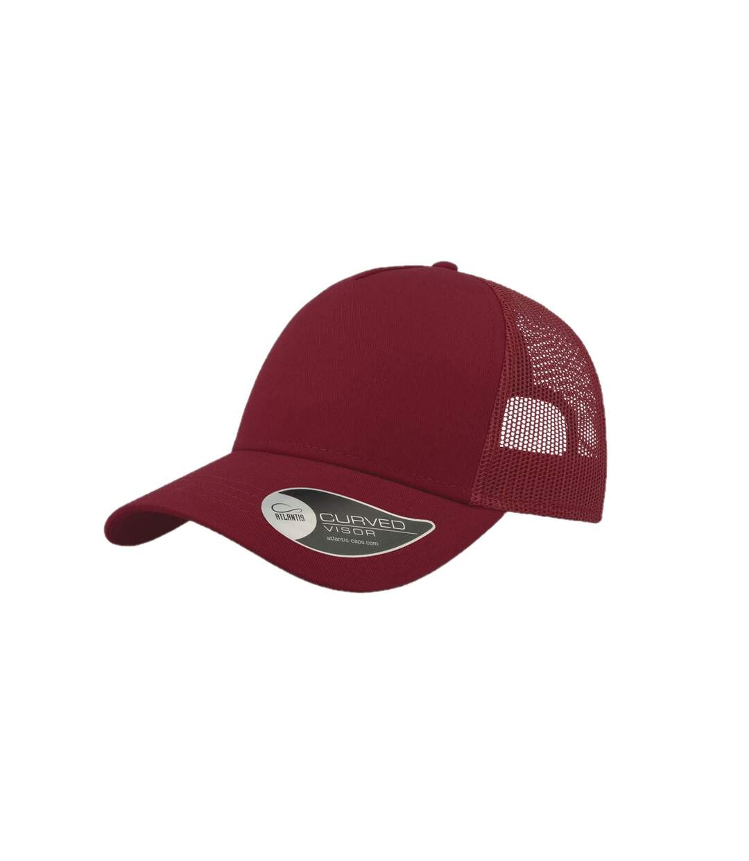 Casquette style trucker rapper mixte bordeaux Atlantis