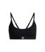 Womens/ladies Logo Modal Stretch Bralette Black Hugo-2