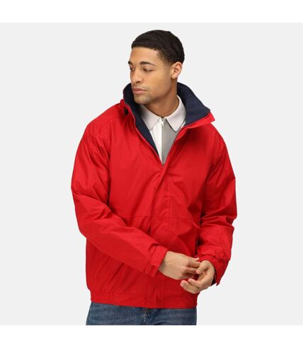 Regatta Dover Waterproof Windproof Jacket (Thermo-Guard Insulation) (Classic Red/Navy) - UTBC839