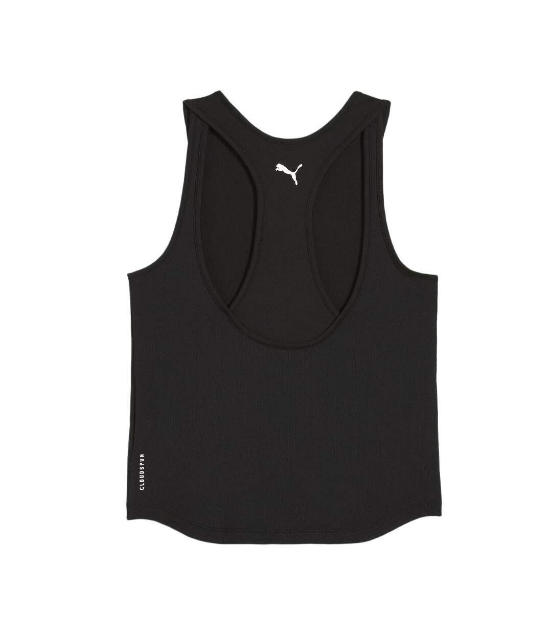 Débardeur noir femme puma clouds pun-2