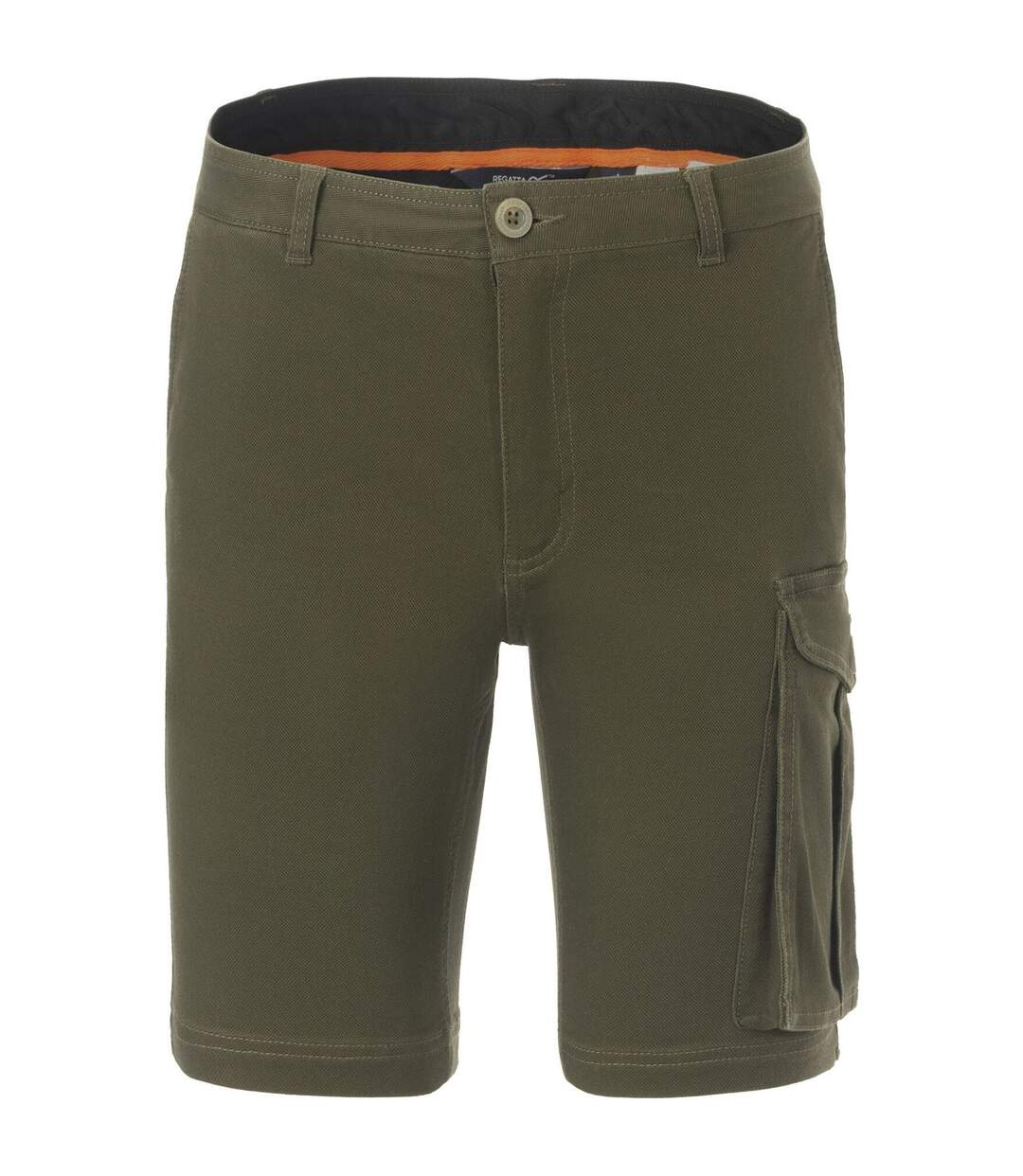 Mens Bendrick Shorts Dark Khaki Regatta-1