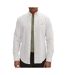 Chemise rayures blanc/gris homme tommy hilfiger stripe oxfo - l-1