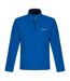 Great Outdoors Mens Thompson Half Zip Fleece Top Oxford Blue Navy Regatta-1