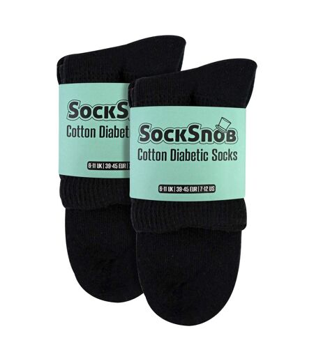6 Pack Mens Ankle Diabetic Socks Cotton Rich Breathable Everyday Socks