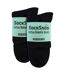 6 Pack Mens Ankle Diabetic Socks Cotton Rich Breathable Everyday Socks-1