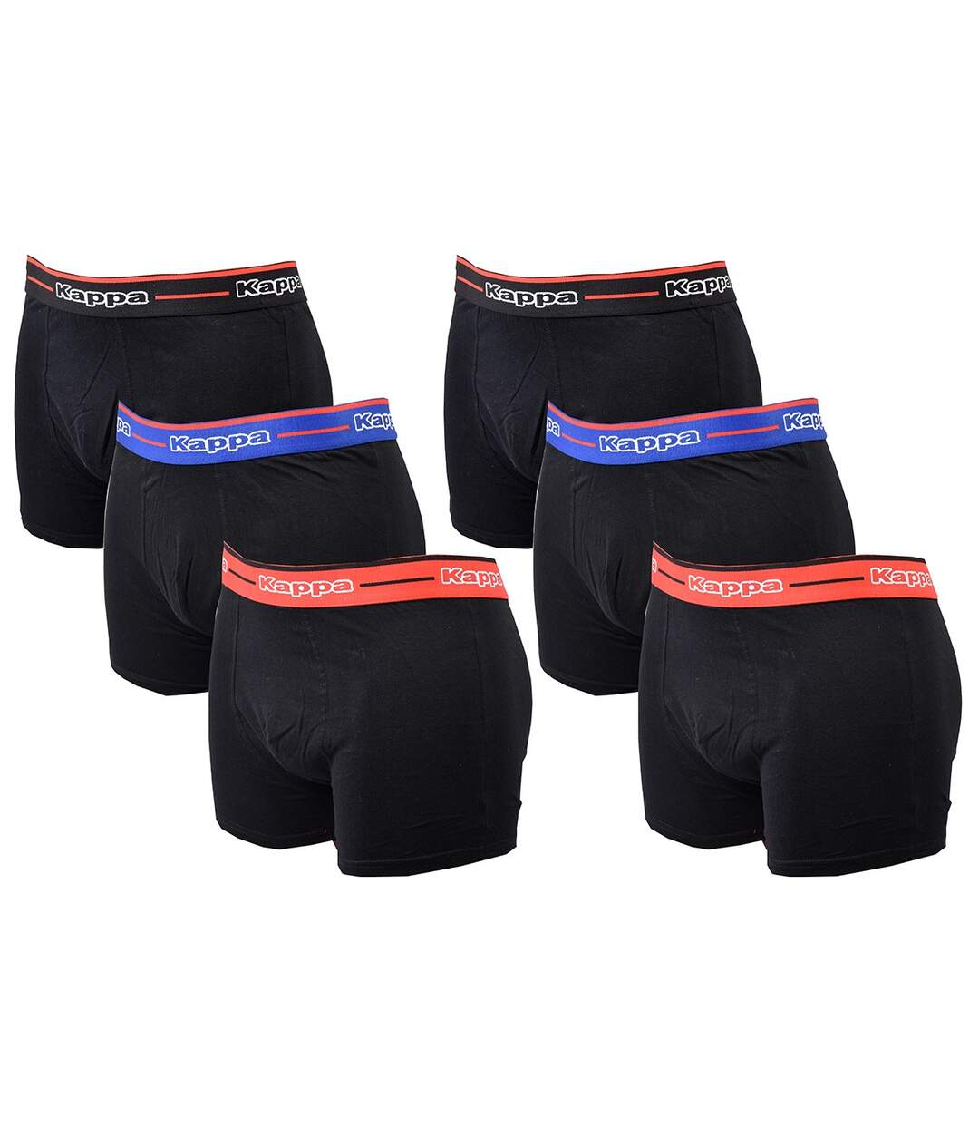 Boxer homme KAPPA Pack de 6 Boxers 0160-1