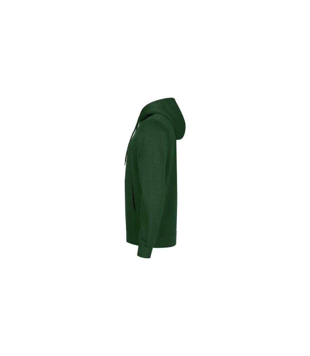 Unisex Adult Miami Hoodie Bottle Green Clique-3