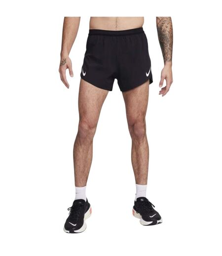 Short De Course Aero Swift Homme Noir Blanc Nike