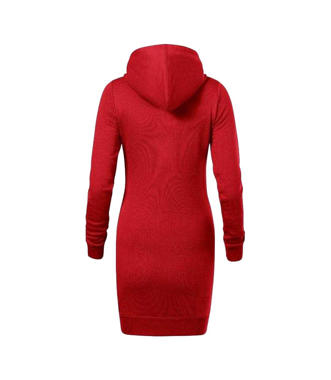 Robe À Capuche Snap Femme Rouge Malfini-2