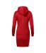 Robe À Capuche Snap Femme Rouge Malfini-2