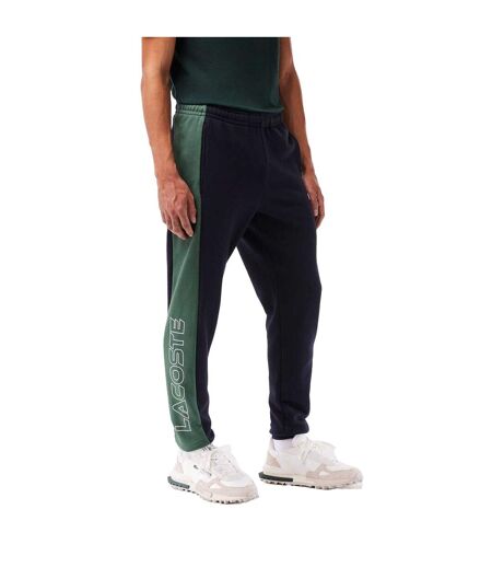 Pantalon De Jogging Homme Noir Vert Lacoste