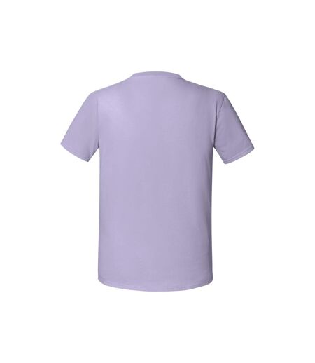 Mens Iconic Premium Ringspun Cotton T-shirt Soft Lavender Fruit Of The Loom