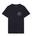 T-shirt Style Graphique Racquet Club Homme Bleu Marine Lyle & Scott-2
