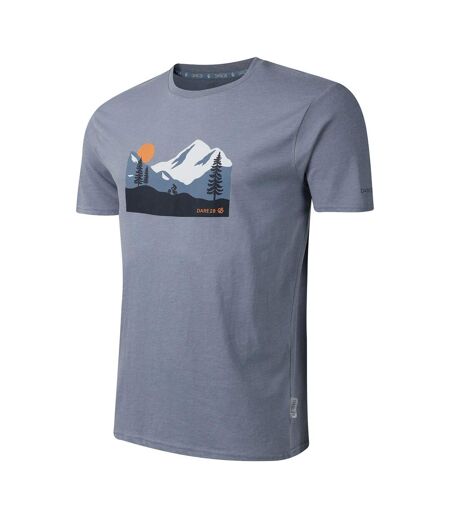 Mens Movement Iii Mountain Scene T-shirt Mercury Dare 2B