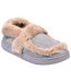 PANTOUFLE Femme Chausson COCOONING MD8661 GRIS-1