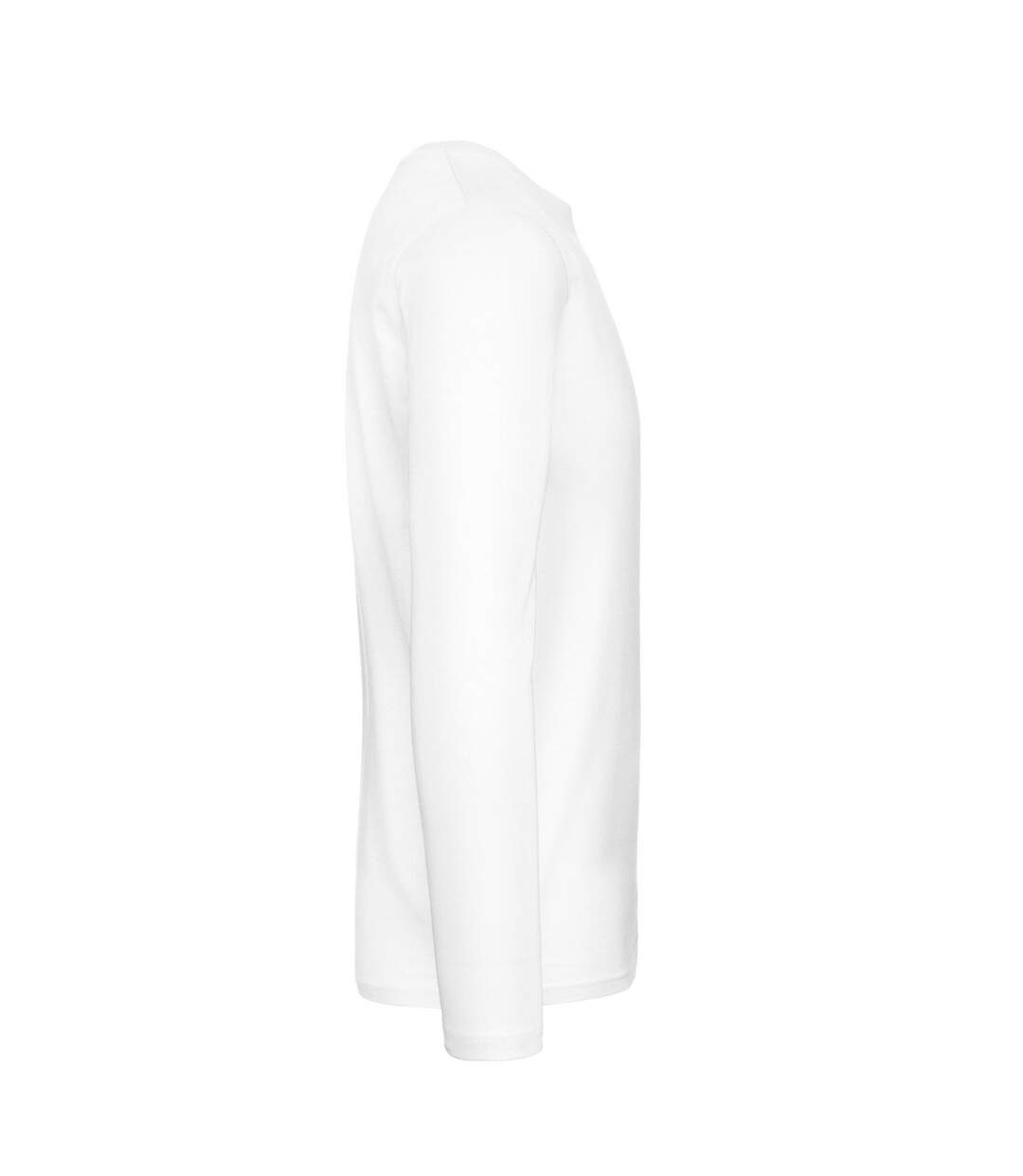 T-shirt Manches Longues #e190 Homme Blanc B&C-3