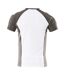 T-shirt Potsdam Unique Homme Blanc Anthracite Foncé Mascot-2