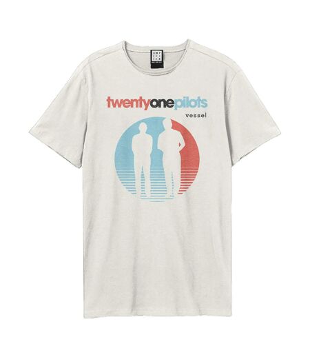 T-shirt Grandpas Retro Adulte Vieux Blanc Amplified