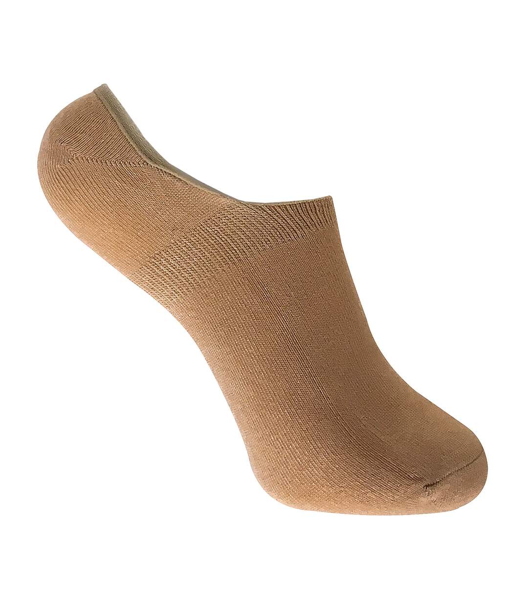 6 Pr Chaussettes Femme Bambou Invisibles Basses-3