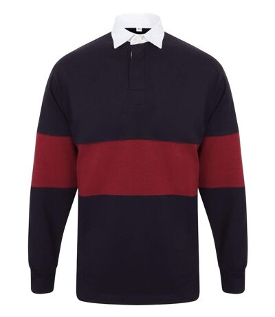 Maillot col polo de rugby homme