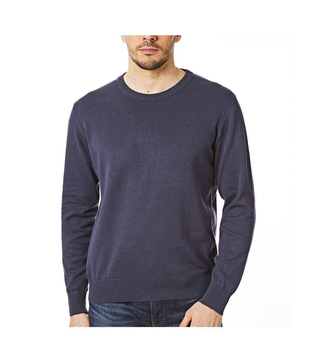 Sweat homme bleu marine CastlePoint-4