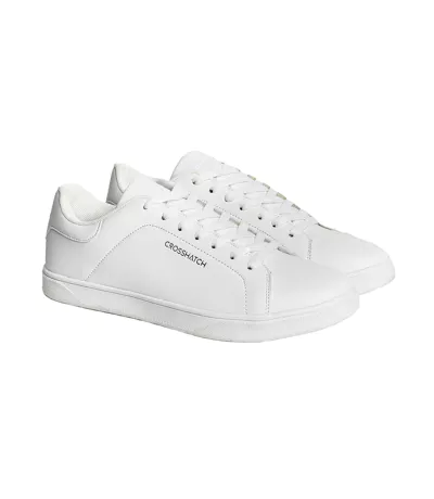 Baskets judas homme blanc Crosshatch
