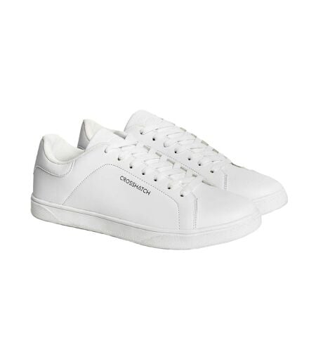 Baskets judas homme blanc Crosshatch