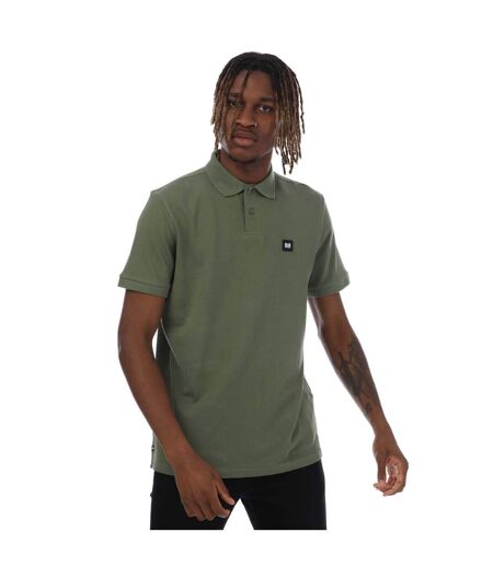 Mens Barnum Polo Shirt Green Weekend Offender