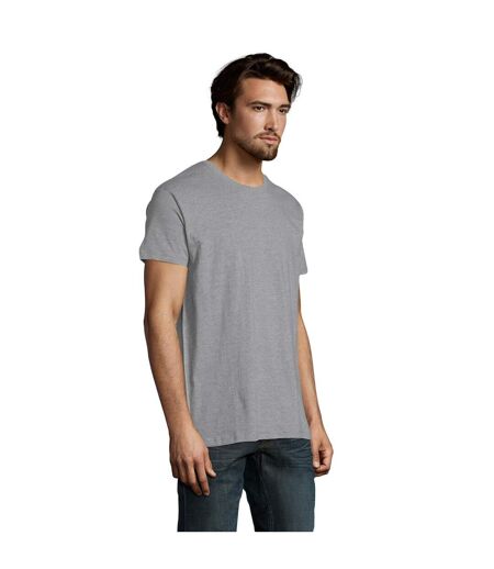 T-shirt Imperial Adulte Gris Chiné SOLS
