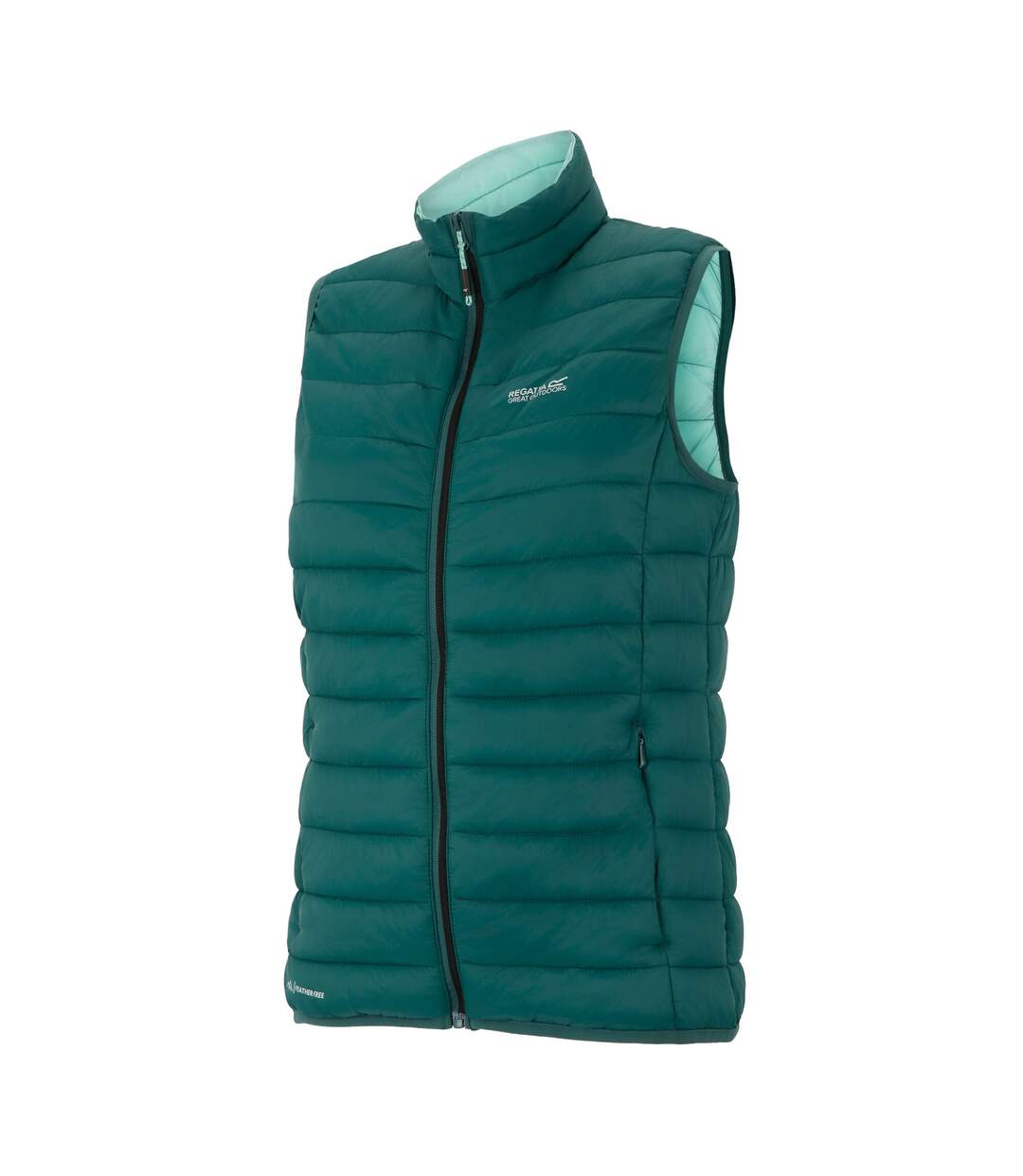 Veste Unie Sans Manches Marizion Femme Vert Sarcelle Regatta-2