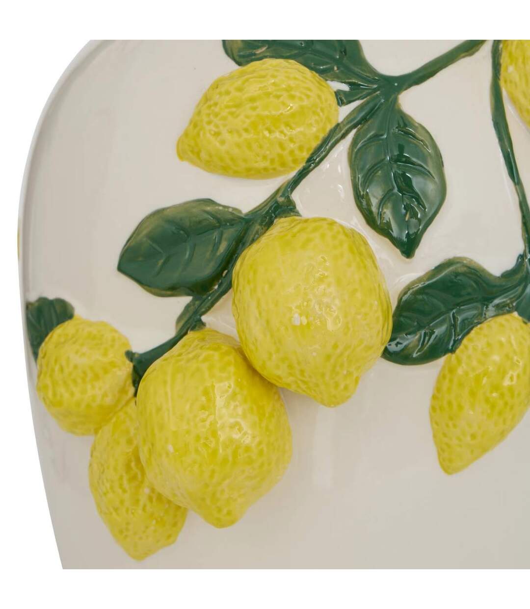 Vase Citrons en Dolomite Fruity 32cm Multicolore-2