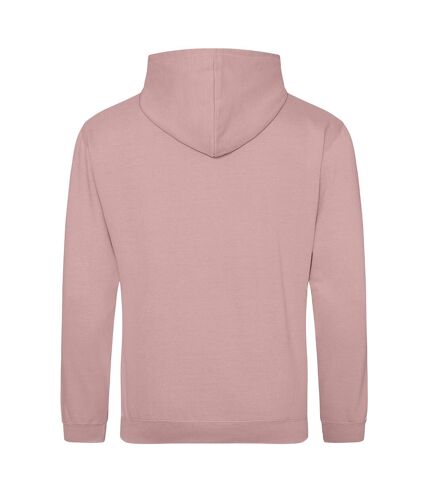Awdis Unisex College Hooded Sweatshirt / Hoodie (Dusty Pink) - UTRW164