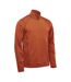 Mens Treeline Heather Fleece Top Rust Heather Stormtech-4