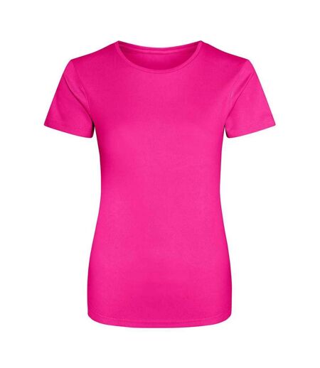 T-shirt Femme Rose Magenta AWDis Cool