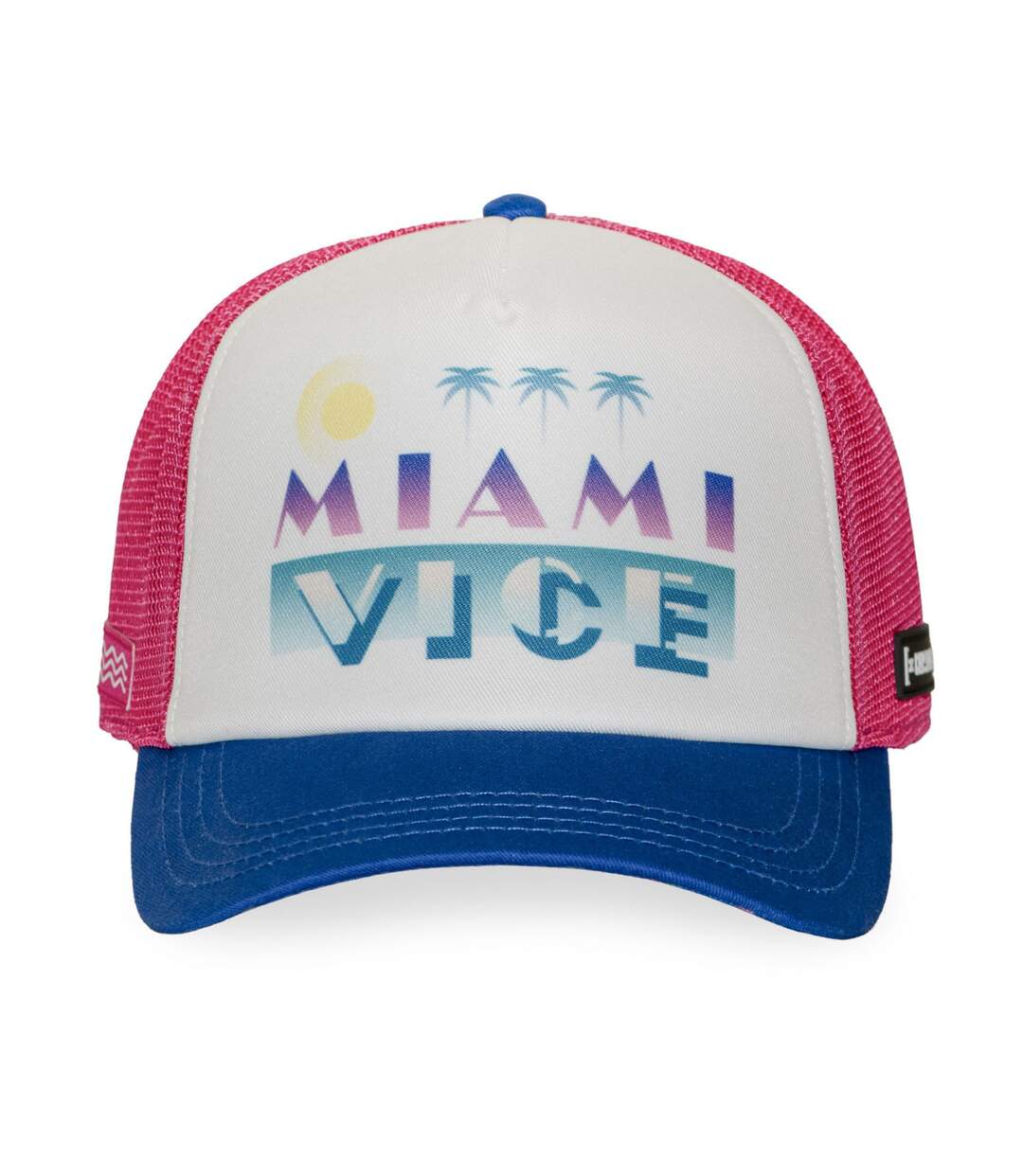 Casquette trucker mousse avec filet Miami Vice Cops Capslab-2