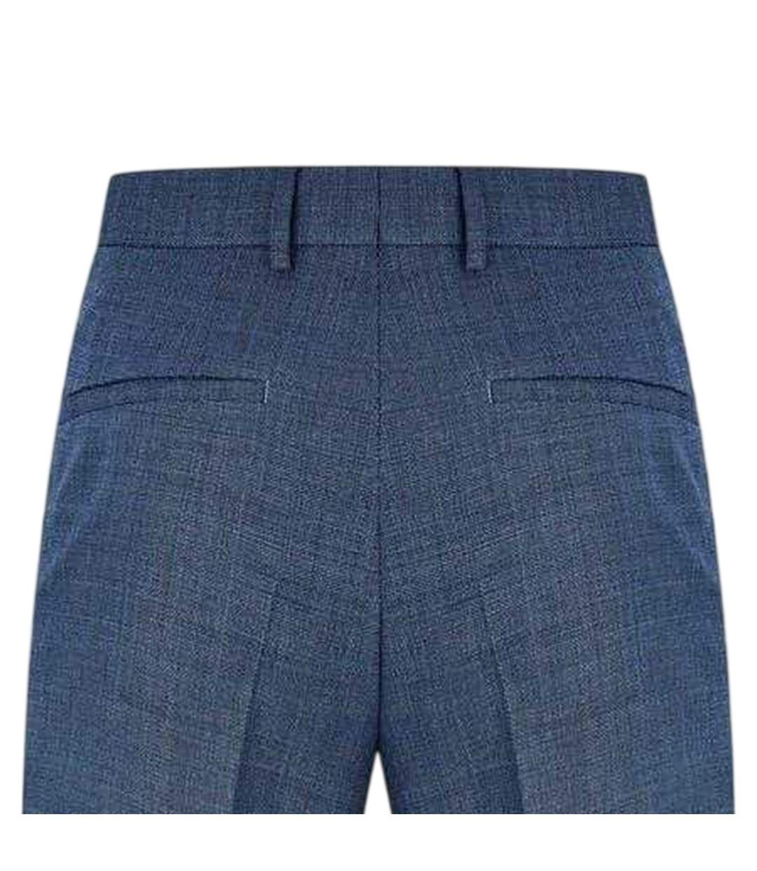 Pantalon De Costume H-genius Homme Bleu Boss-4