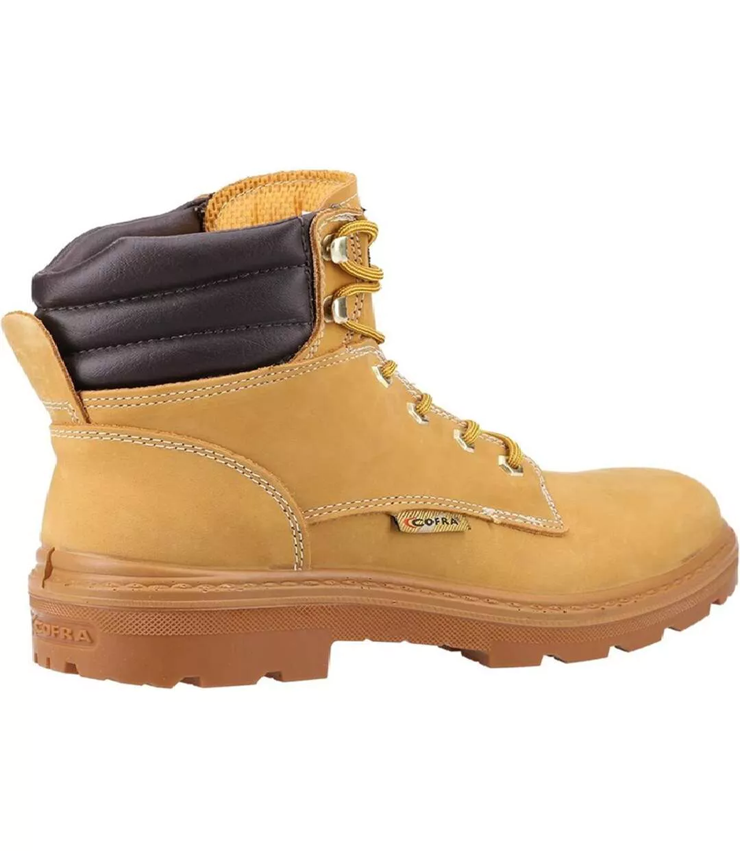 Bottes De Sécurité En Cuir Kaibab Adultes Unisexes Jaune Cofra-2